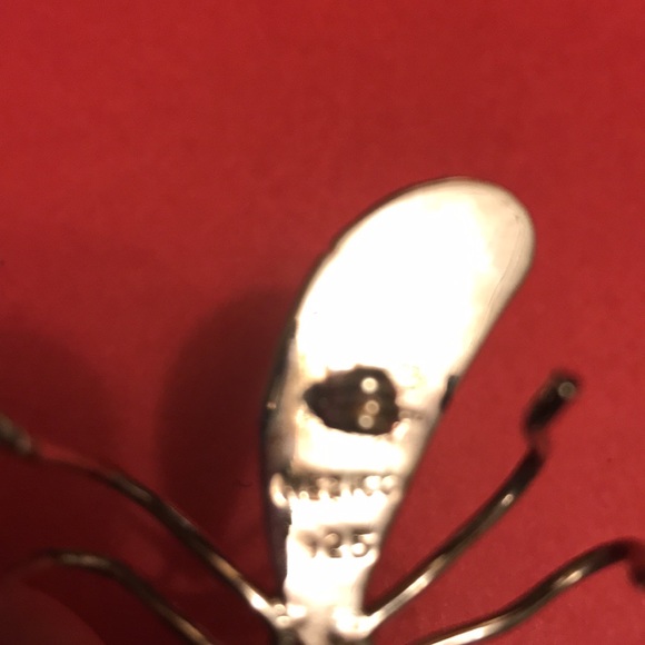 Sterling silver insect brooch - Picture 3 of 3